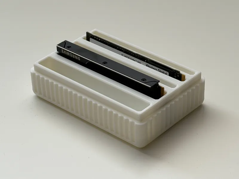 NVMe Case with Lid