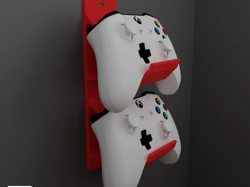 Dual controller wall mount