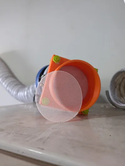 4 inch inline fan filter