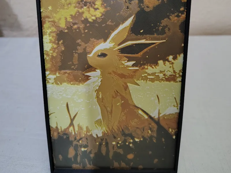 Jolteon Pokemon Hueforge