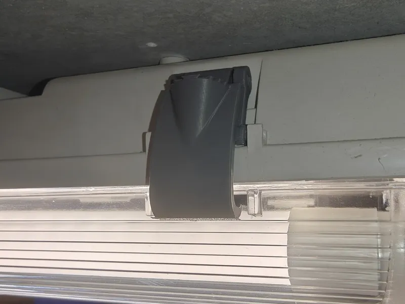 Fluorescent Light Diffuser Clip Replacement