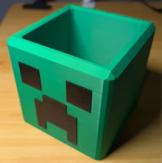 Minecraft Creeper Pencil Holder