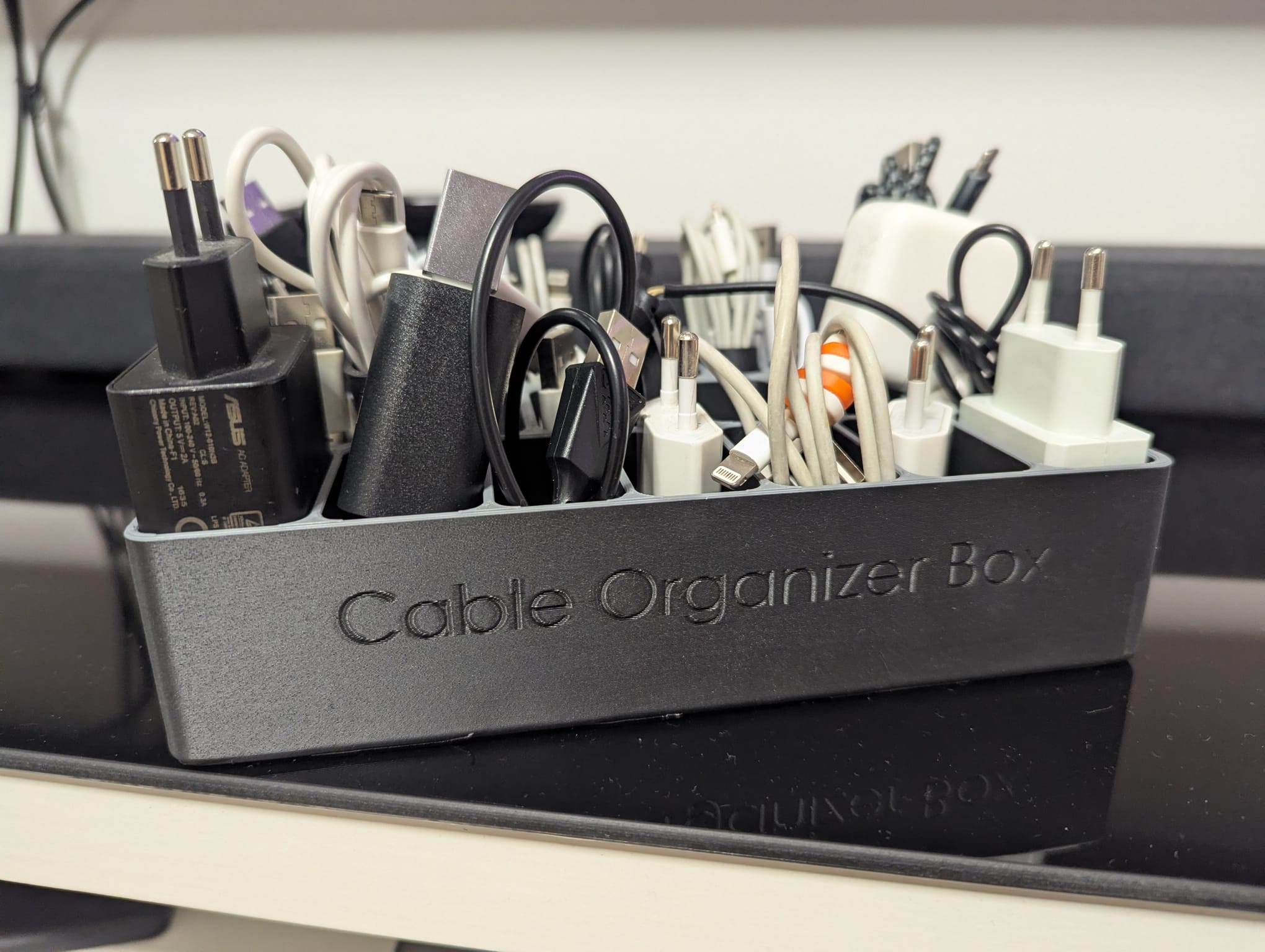 Miniatura 2 do modelo 3D Cable Organizer Box 