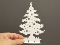 Sapin de Noël avec cadeaux (socle inclus) — photo 2