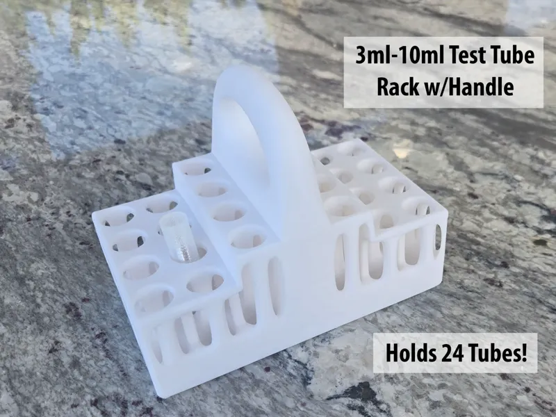 Test Tube Rack w/Handle