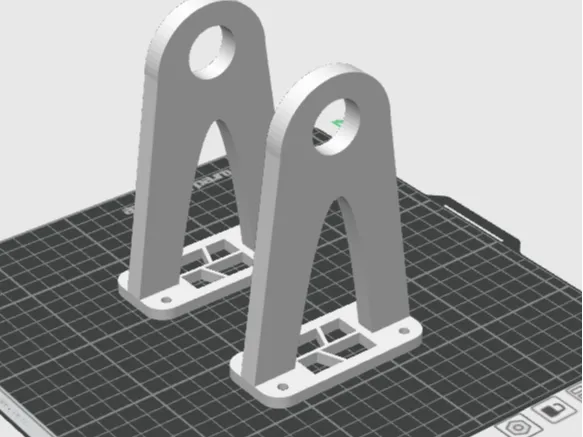 Suporte filamento (cano PVC 25mm)