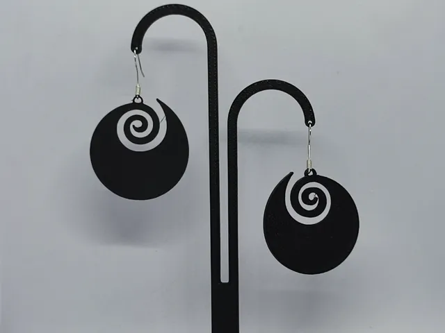 Pendientes Susurros en Espiral