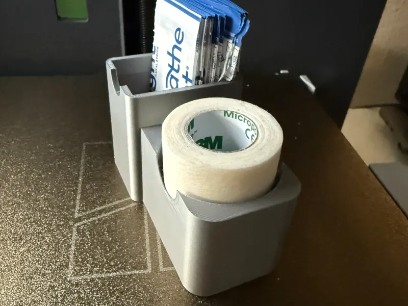 mouth tape and nose strip holder
