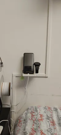 Station de charge d'étagère MagSafe et USB pour téléphone et montre — photo 2