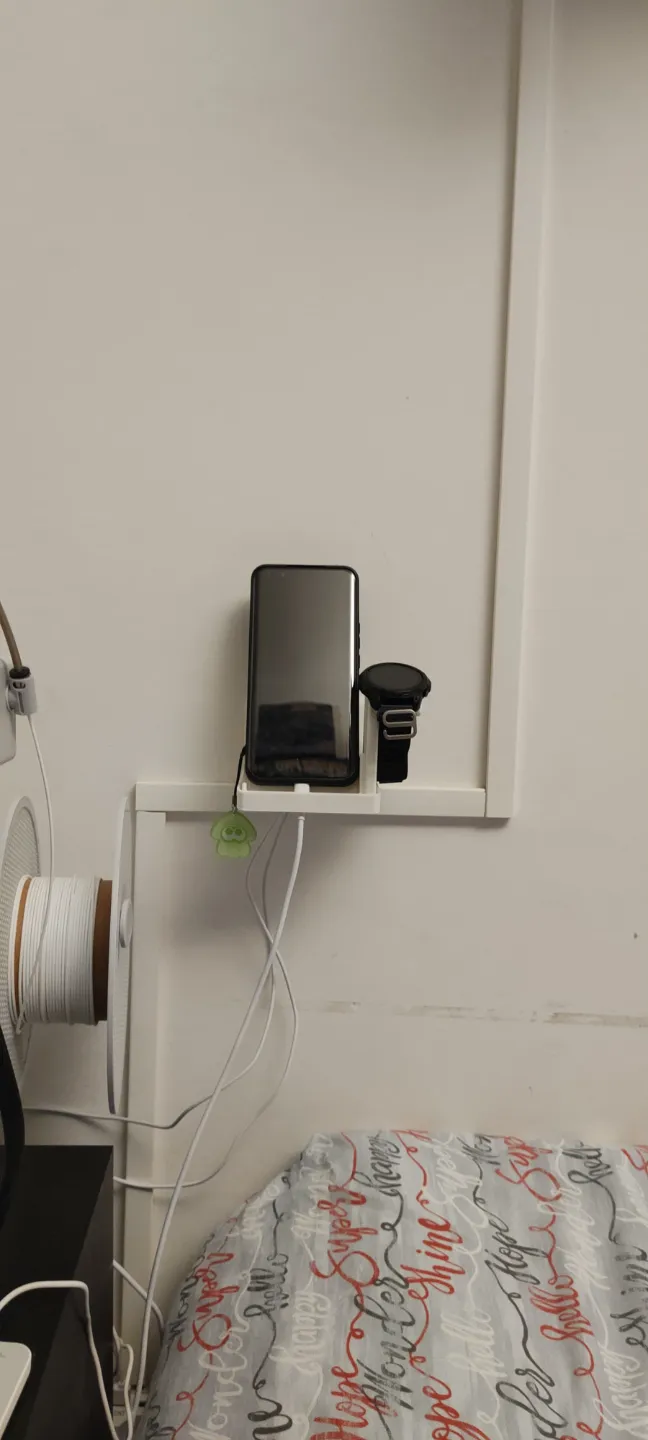 Shelf Charging Station MagSafe and USB Phone&Watch