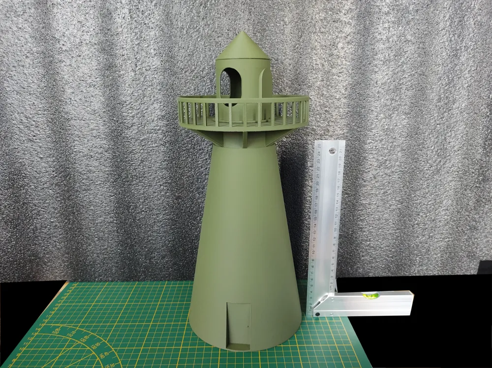 Model Lighthouse (Gallery) +40cm tall Scale 1:36 - Free 3D Print Model ...
