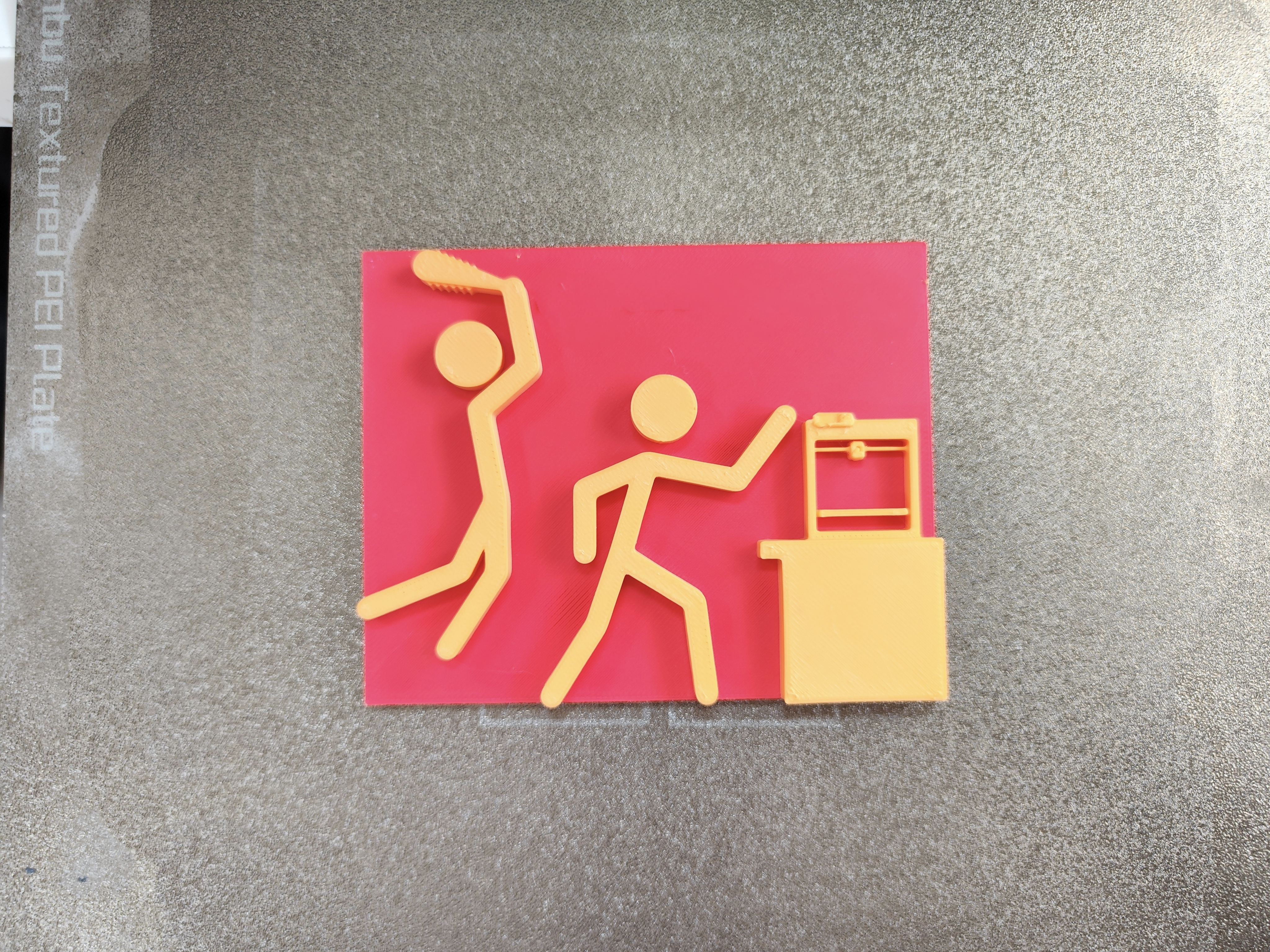 Miniatura 2 do modelo 3D 不要触碰打印机！Don't Touch Printer!