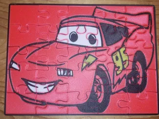 Kids Puzzle Disney Cars Lightning Mcqueen