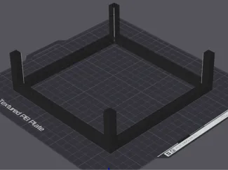 Simple stand for HP EliteDesk G3 Mini