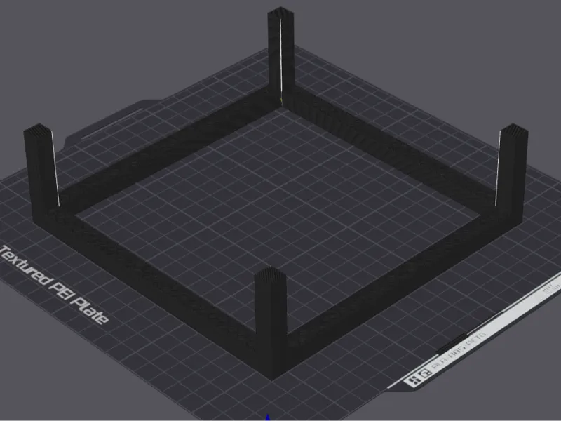 Simple stand for HP EliteDesk G3 Mini