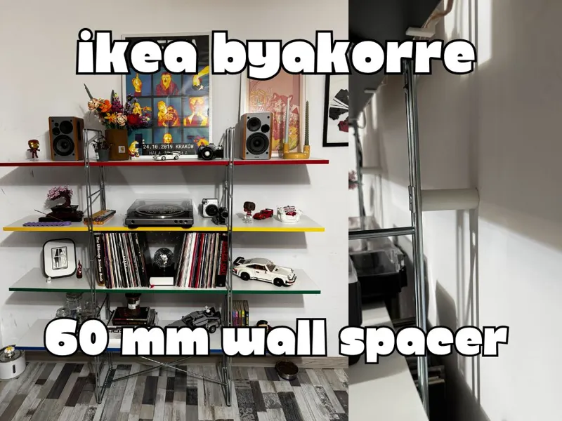 Ikea Byakorre (Enetri) 60mm wall spacer