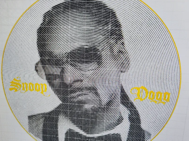Snoop Dogg tres colores espiral