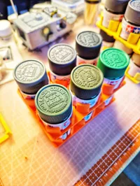 Gridfinity 36mm Stackable Paint Caddy (standard supports)
