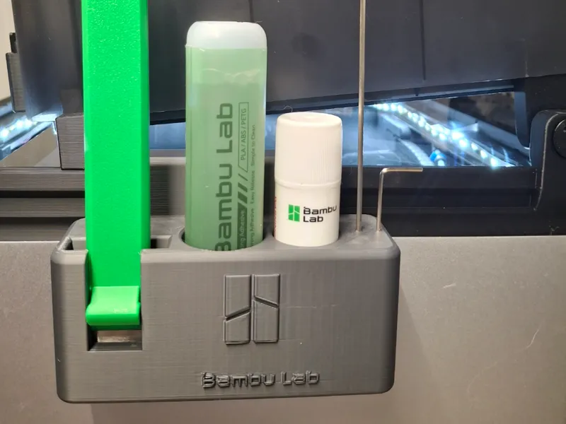 Bambu Scraper and Glue Holder (with & w/o Flipper)