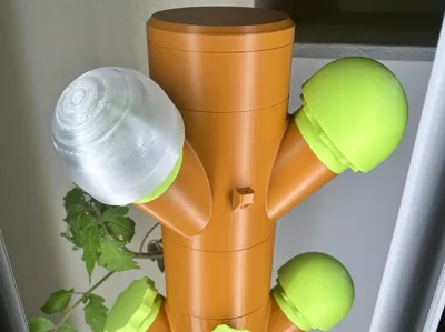 Modular Hydroponic Tower Garden caps