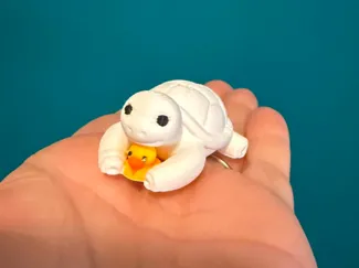 Turtle towel animal for cruise ships