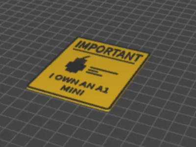 IMPORTANT . I OWN AN A1 MINI