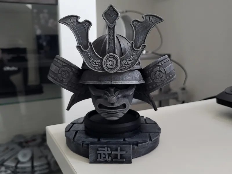 Samurai Helmet - Display