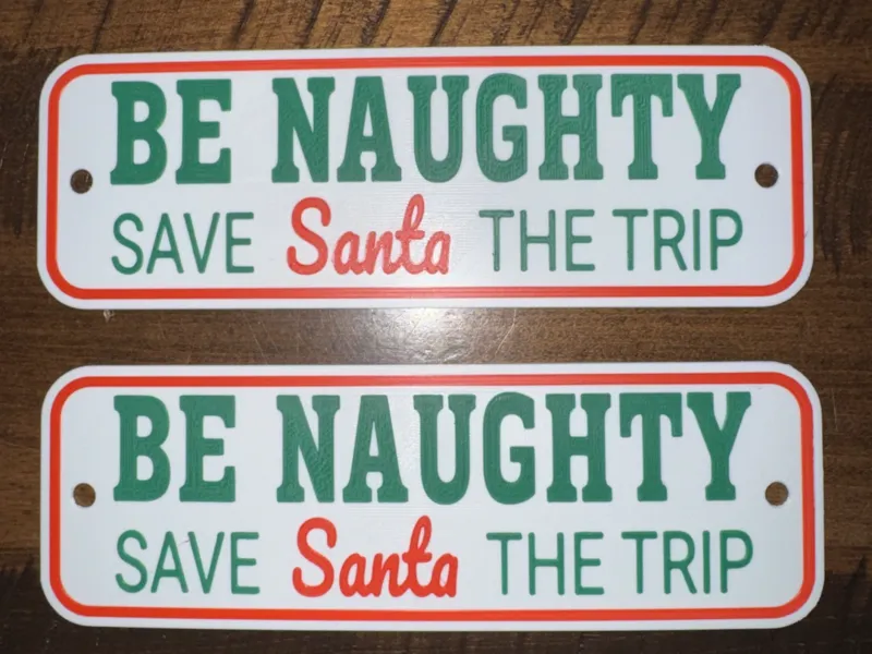 Be Naughty Save Santa The Trip