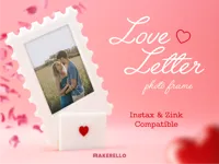 Complete Love Letter photo frame set