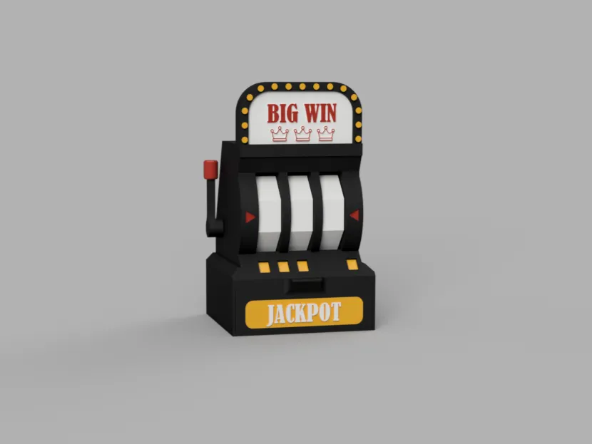 Spinning Slot Machine view 3
