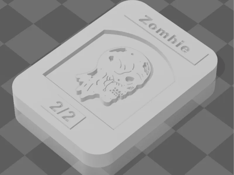 MTG Zombie Token