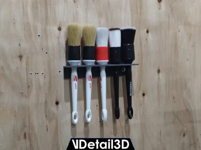 Wall Mount Detailing Brush Holder Car Detailing
