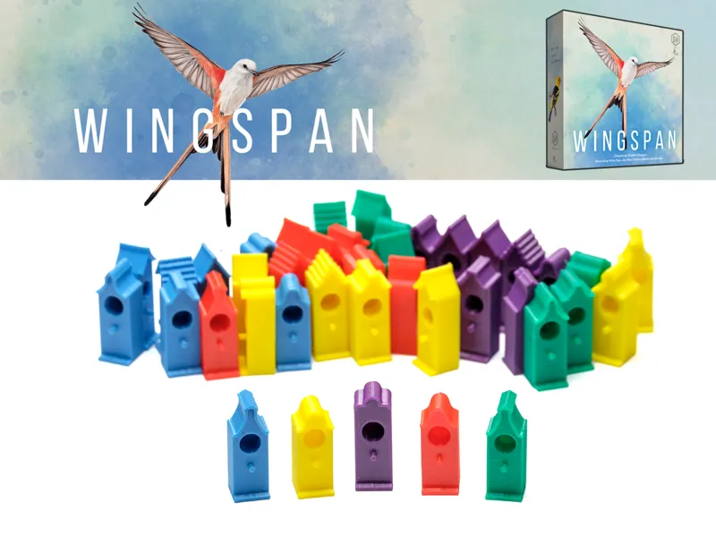 Wingspan - birdhouse tokens