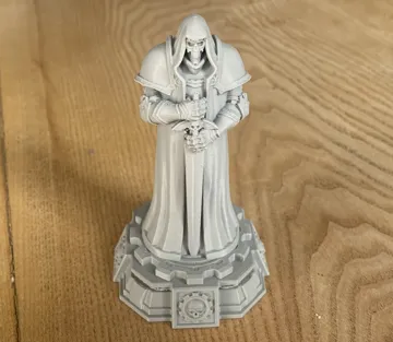 Escenografía en miniatura: Grimdark / Fantasy Knight Statue Wargaming Terrain — vista de referencia 3