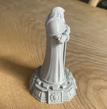 Escenografía en miniatura: Grimdark / Fantasy Knight Statue Wargaming Terrain — vista de referencia 4