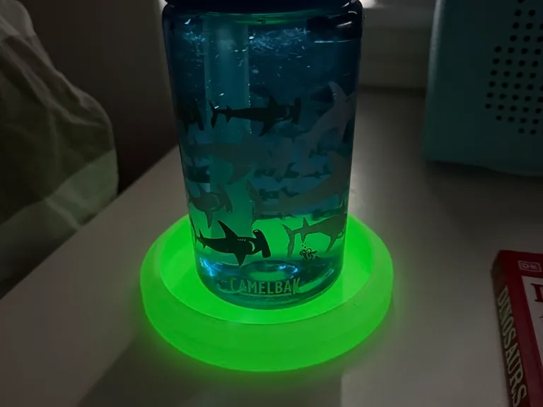 The Glowster! A Glow In The Dark Coaster!