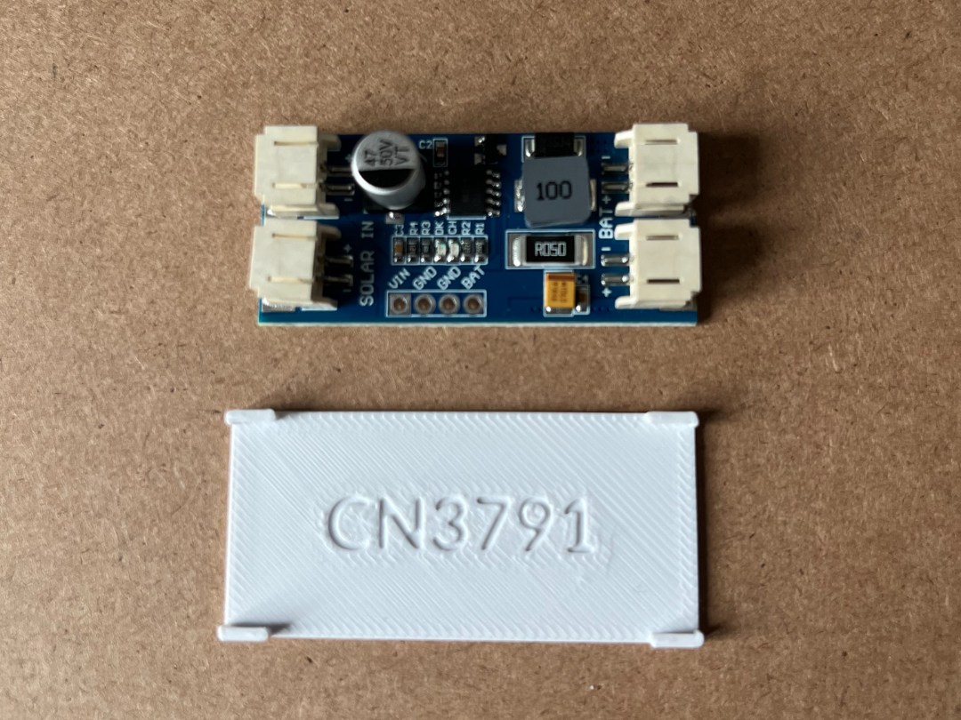 CN3791 MPPT Clip Mount Plate