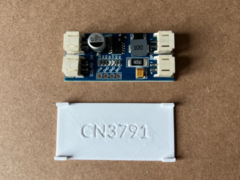 CN3791 MPPT Clip Mount Plate