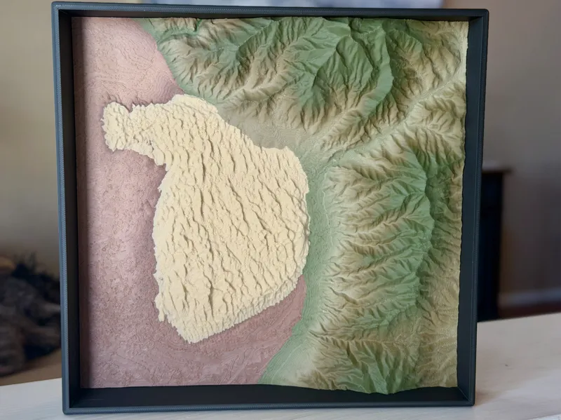 Great Sand Dunes National Park Topography Map