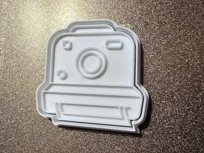 Polaroid Camera - Cookie Cutter