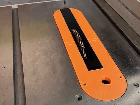 Rigdig R4512 Zero Clearance stack dado insert