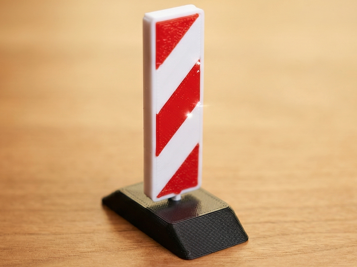 Miniature construction Barrier