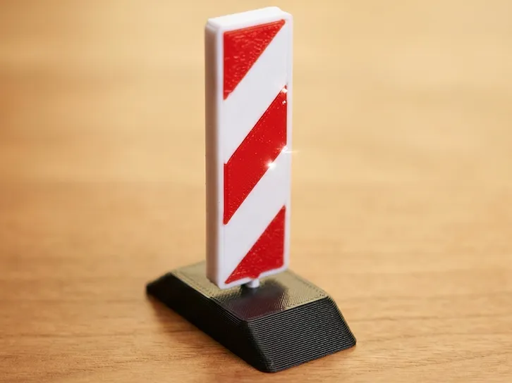 Miniature construction Barrier