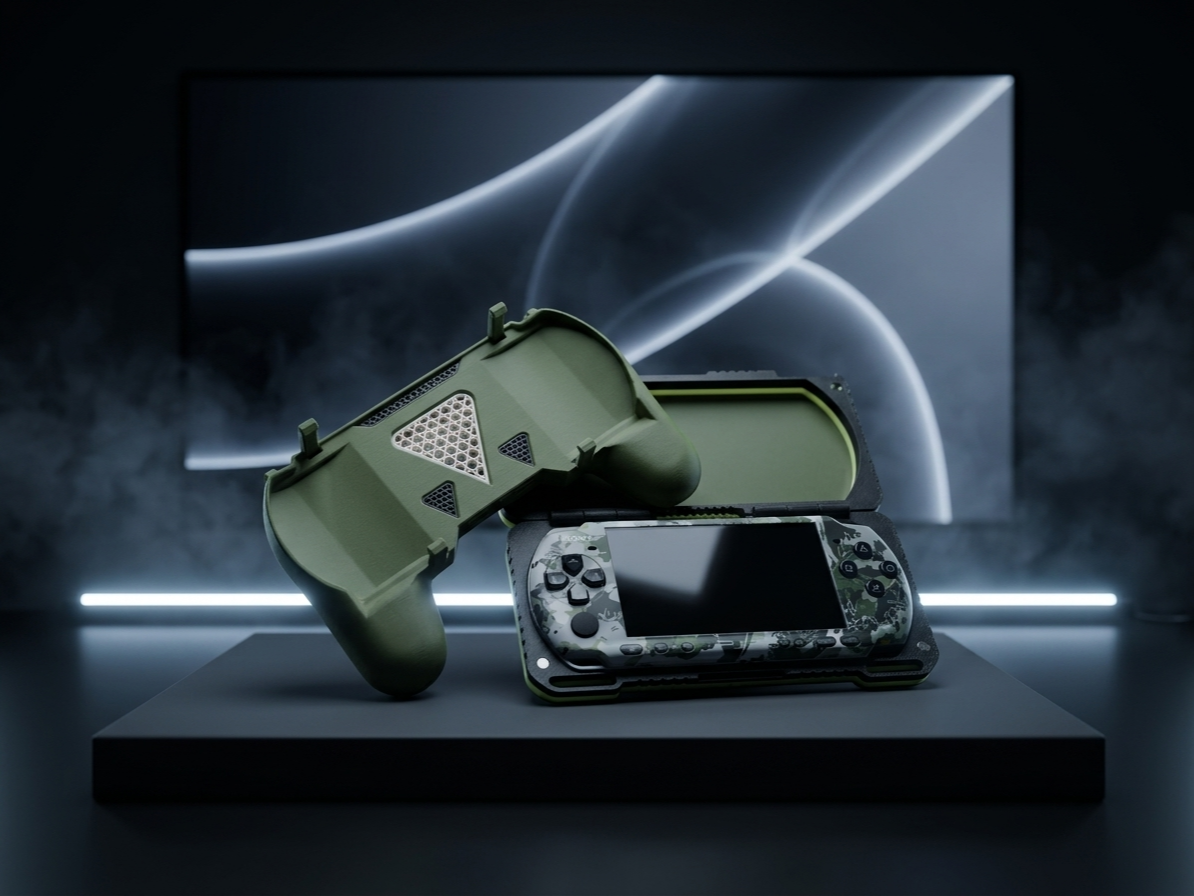 PSP 2000/3000 Ergonomic Grip - Tactical Edition