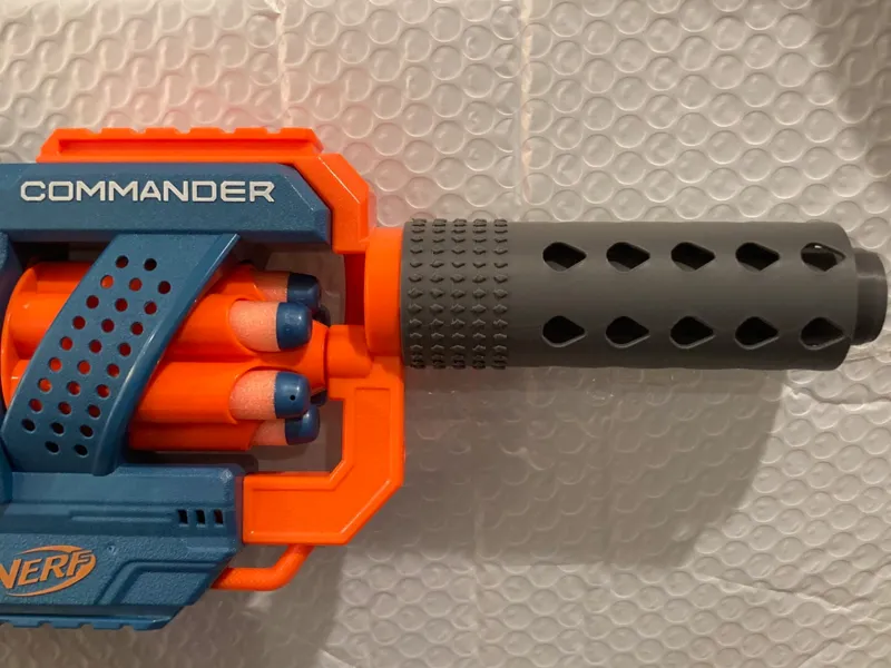 Nerf Elite Commander 2.0 Barrel Cover ~1.2 hr