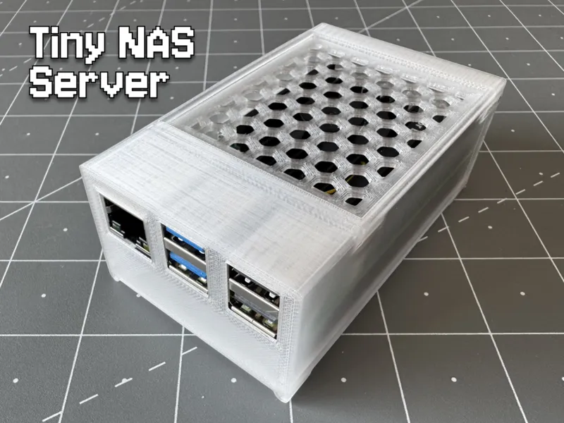 Tiny NAS Server: Pimoroni NVMe Duo case