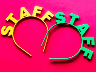 STAFF Hair band