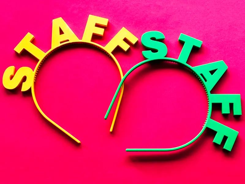 STAFF Hair band