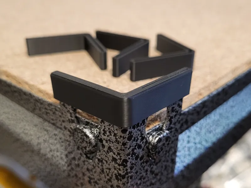 Storage Rack Cap (1.25" x 1.25" x .04" Angle Iron)