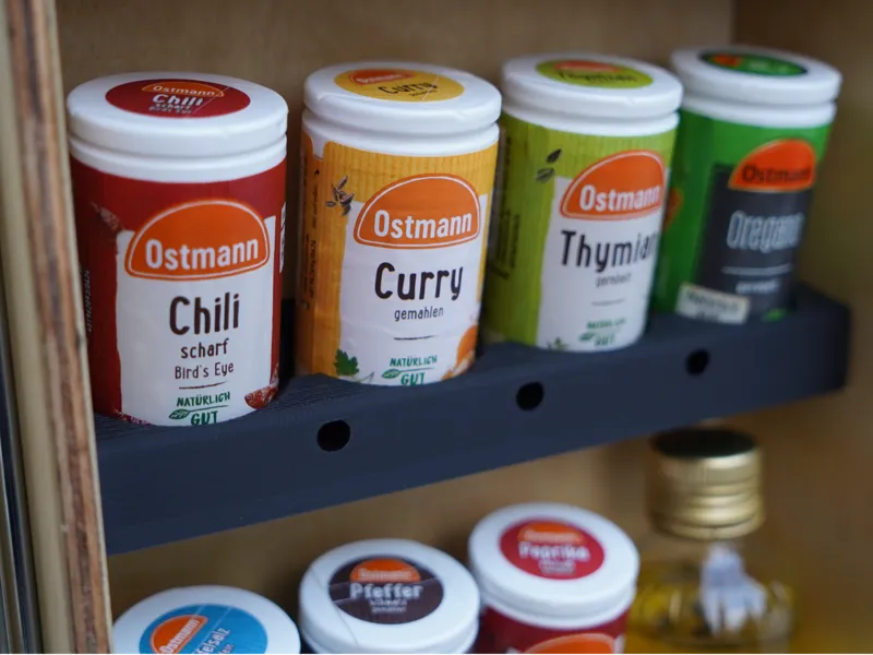 Outdoor Spice Rack (45 mm, 1–4 slots)